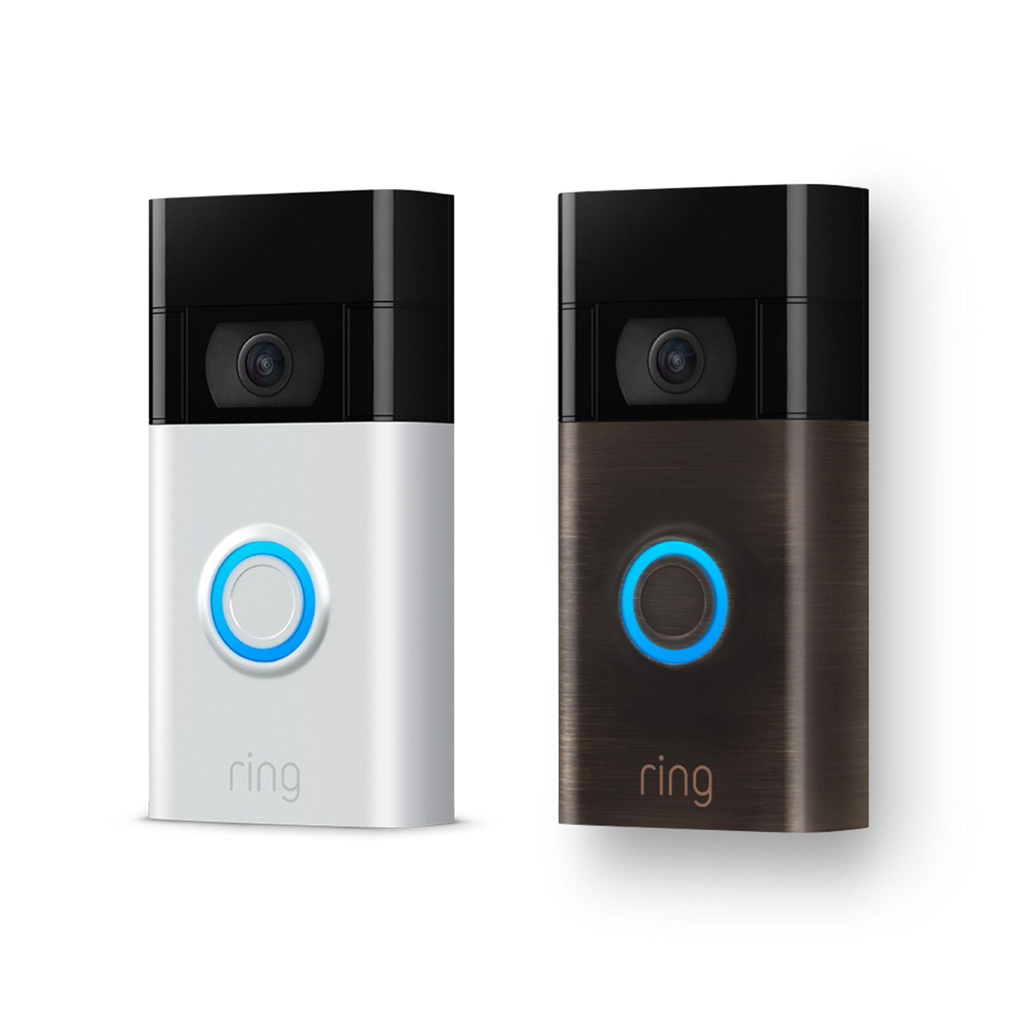Ring Video Doorbell - 1080p HD video, improved motion detection, easy  installation – Satin Nickel