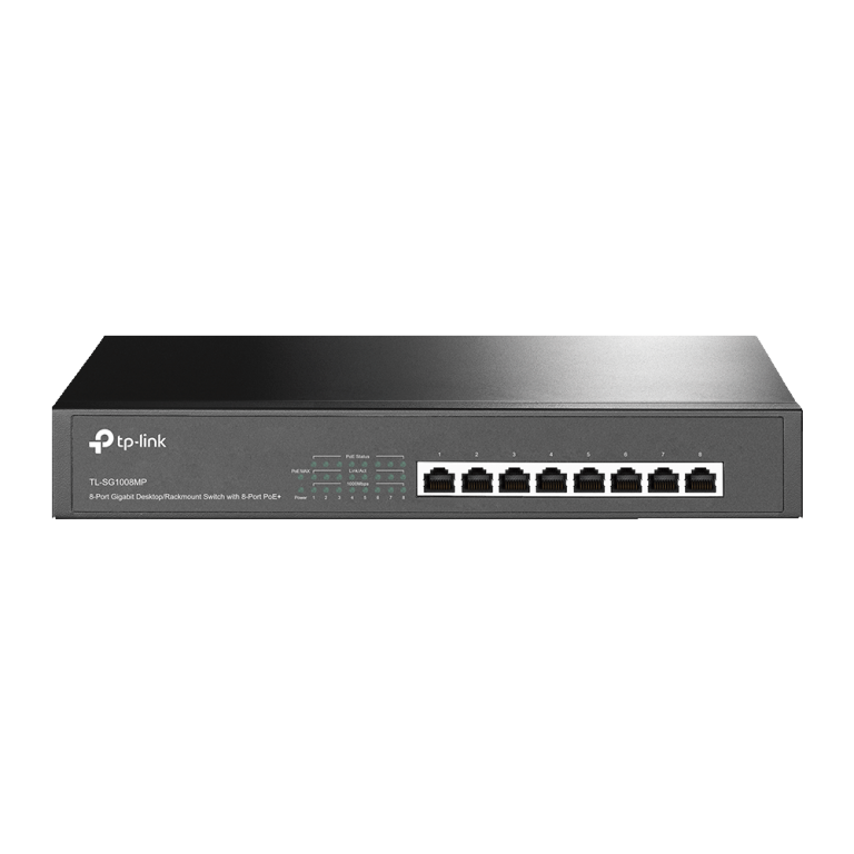 Affordable Network Switches - 8 Ports Gigabit Desktop Network Switch