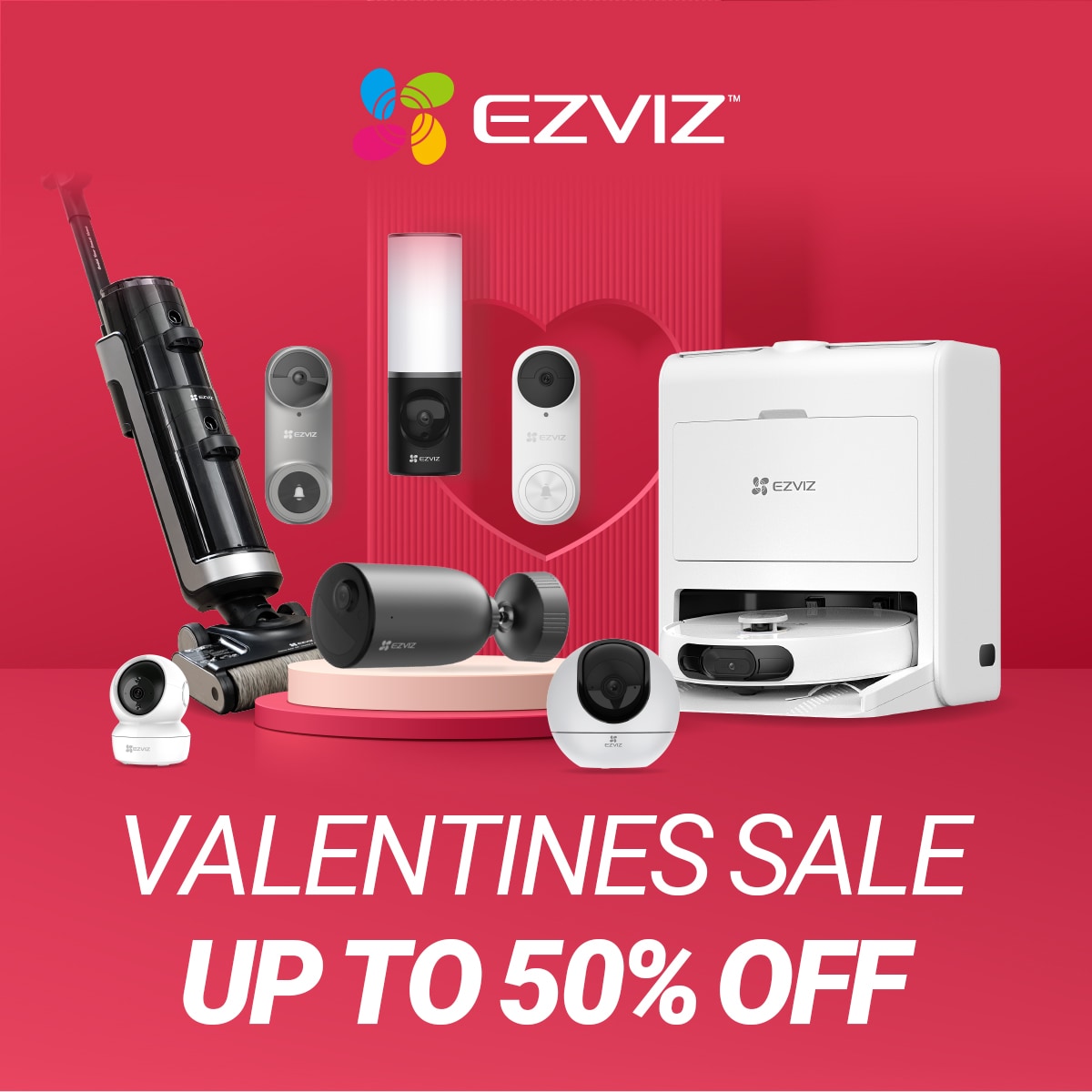 EZVIZ VALENTINES SALE - UP TO 50% OFF